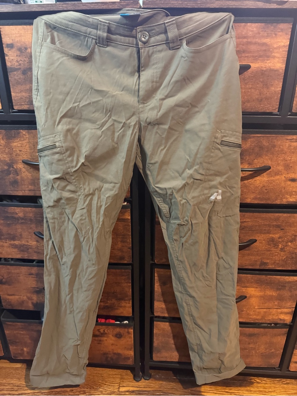 Women’s  Casual Olive Green Utility Pants